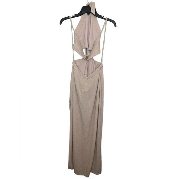 Rumer The Label x Revolve Nude Resortwear Cassidy Maxi Dress Size Medium - Picture 3 of 12